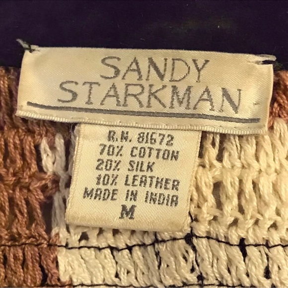 Sandy Starkman Patchwork Knit Blazer - Picture 4 of 5